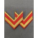 Нарукавный знак воинского различия МАЙОРА и ПОДПОЛКОВНИКА Красной Армии,  обр.1940г.